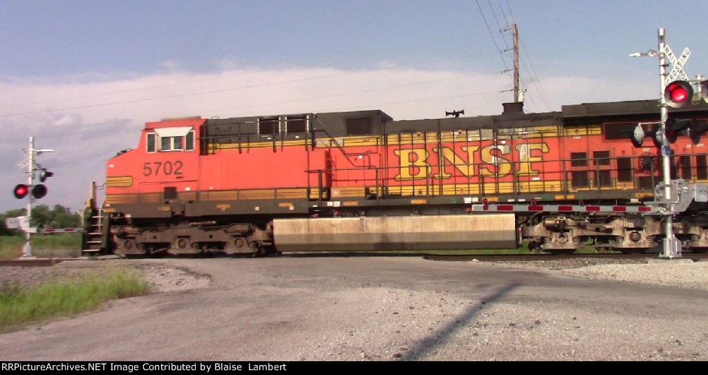 BNSF coal train DPU